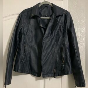 Max studio faux Leather Jacket
